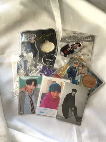 미야세 류비 아크릴 스탠드 트레이딩 카드