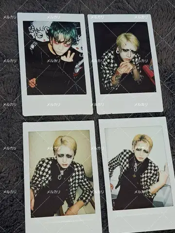 CHAQLA. Bikky 과거 폴라로이드 4장 세트 V계 밴딩