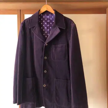 Paul Smith Collection 퍼플 테일러드 자켓