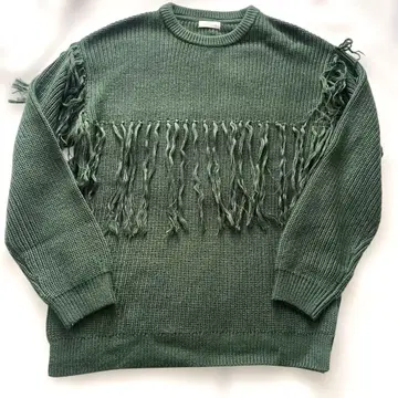 LOVELESS 프린지 니트