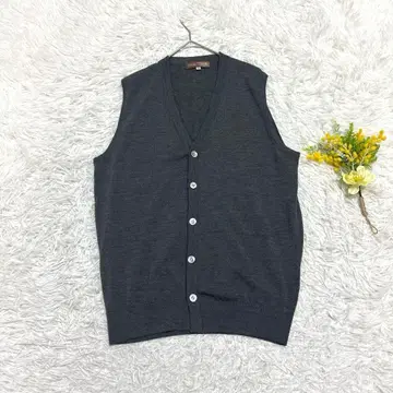 Maker's Shirt 카마쿠라 니트 베스트 울 베스트 울 100%