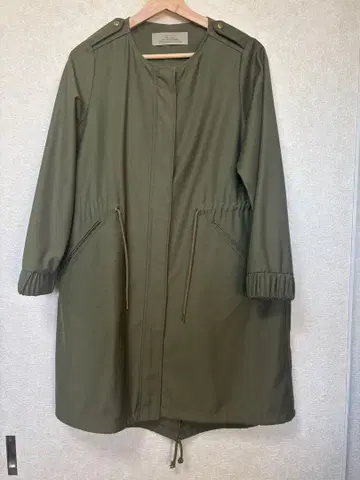 나노 유니버스 FRAGMENTO CUORE 모즈 코트 올리브