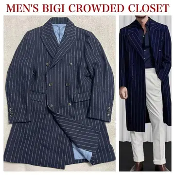 정가 3만 정도 새상품급 남성용 비기 체스터 코트 롱 코트 R-8459