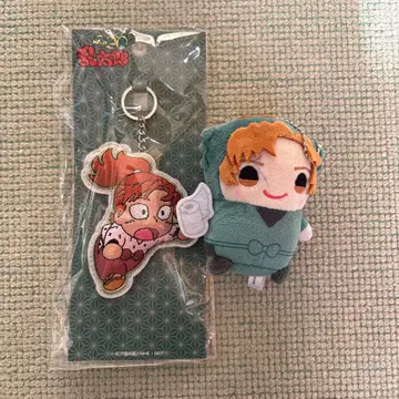 닌타마 닌타마 란타로 자수 키링 마메메이토 젠포지 잇사쿠 세트