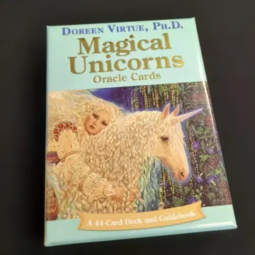 마법 유니콘 오라클 카드 일본어판 설명서 포함