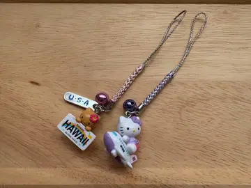 [지역 한정 키티] 아사히카와 공항 한정 하와이 한정 스트랩