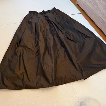 IENA 플레어 롱 스커트 내추럴 성숙/러블리