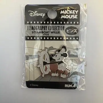 미키마우스 스팀보트 윌리 핀 배지