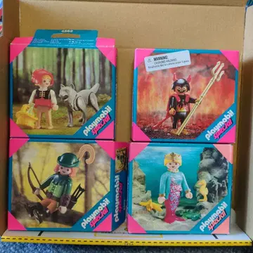 9 플레이모빌 피규어 세트 4개입