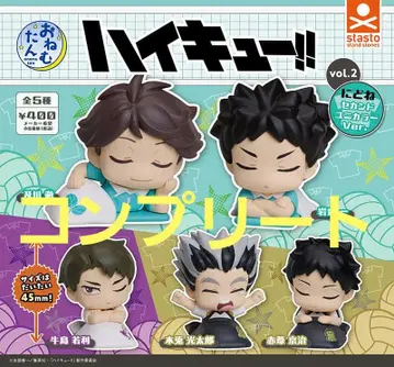 하이큐!! 오넴탄 피규어 컴플리트 5점 미개봉