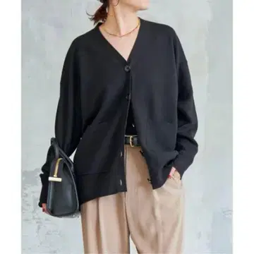 Spick & Span 더블 자카드 가디건