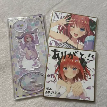 5등분의 신부 나카노 니노 아크릴 스탠드 색지