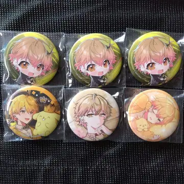 시쿠포니 SIXFONIA 미코토 캔뱃지 6개 세트