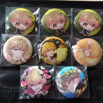 시쿠포니 SIXFONIA 미코토 캔뱃지 8개 세트