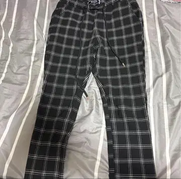 RTEG 체크 무늬 스키니 팬츠 Small