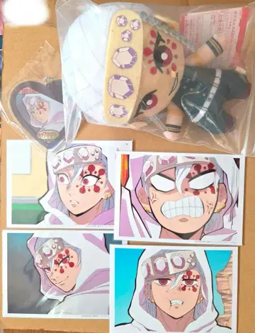 우즈이 텐겐 입지편 브로마이드 하트형 아크릴 참 키메츠 학원 토모누이