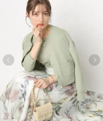 아푸와이저 리셰 펄 가디건 앙상블 니트 가디건