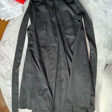 블랙 하카마 폴리에스테르