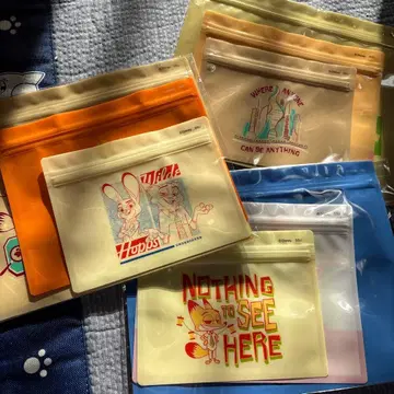 주토피아2 제일복권 지퍼 백 세트 6개입