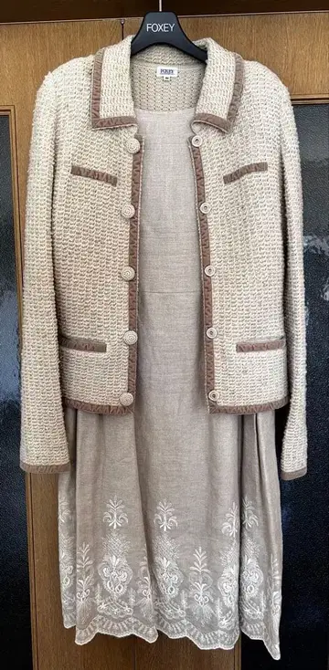 FOXEY 원피스 38, 자켓 40