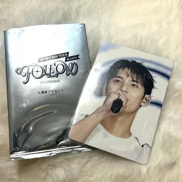 SEVENTEEN FOLLOW 영화 입장자 특전 민규 MINGYU 민규