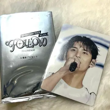 SEVENTEEN FOLLOW 영화 입장자 특전 민규 MINGYU 민규