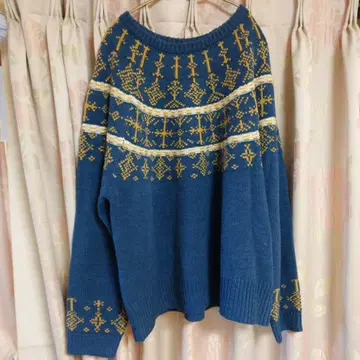 펠리시모 three fifty standard 무늬뜨기 니트