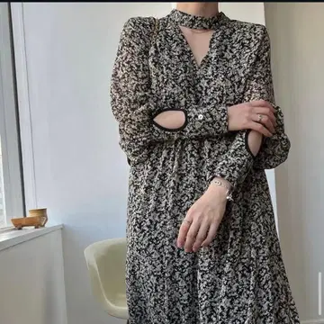 WILLFULLY 꽃무늬 원피스 앞뒤 2way 포멀한 자리에도