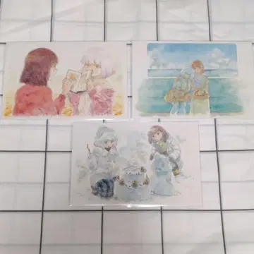 영화 이 책을 훔치는 자 관객 특전 애프터씬 카드 전 3종 세트