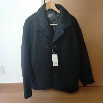 AZUL by MOUSSY 블랙 피코트