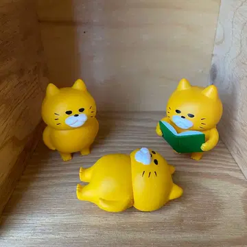 노라네코 군단 미니어처 피규어 3개 세트