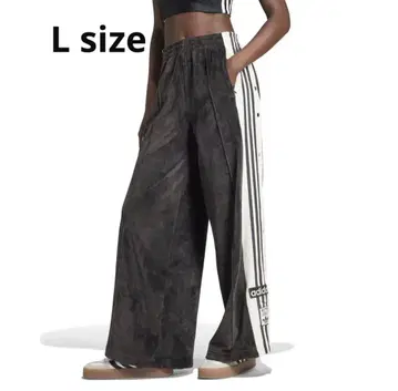 adidas 블랙 롱팬츠 L사이즈 시게모리 사토미