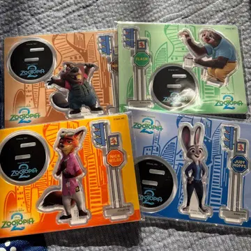 제일복권 주토피아 아크릴 스탠드 세트