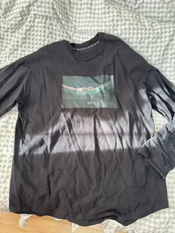 카탈리스트 긴팔 T셔츠 그래픽 & 텍스트 프린트