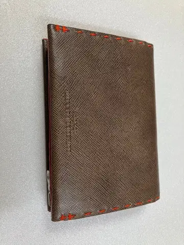 KATHARINE HAMNET 이단 접이식 지갑 지퍼 포함