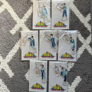 나니와단시 아크릴 키링 7개 세트