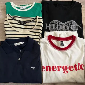 여성용 여름옷 상의 묶음 판매