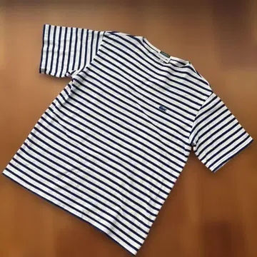 LACOSTE 스트라이프 티셔츠