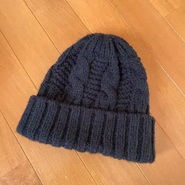 니트 모자 블랙 CA4LA