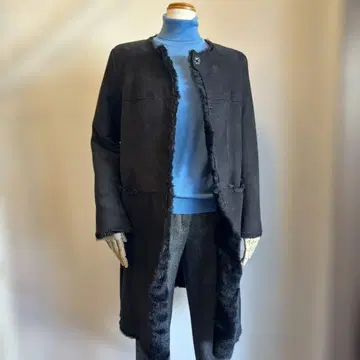 Owen Barry 노카라 무스탕 코트