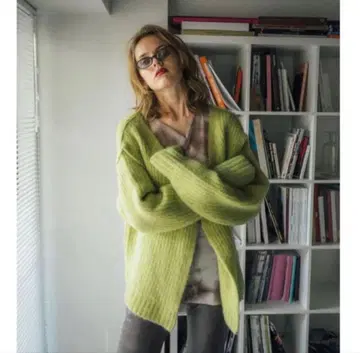 PERVERZE 3way 모헤어 니트 가디건