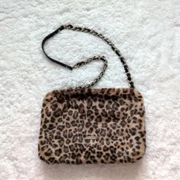 미사용 Kate Spade 레오파드 무늬 숄더백