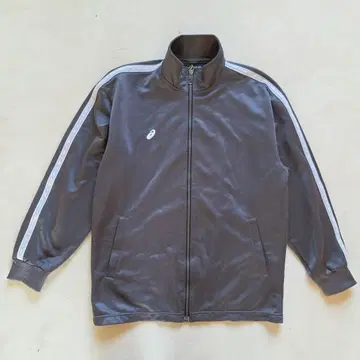 ASICS 그레이 집업 저리 S