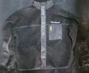 new balance 뉴발란스 플리스 자켓 블랙