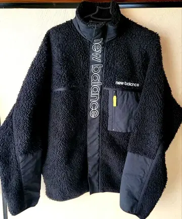 new balance 뉴발란스 플리스 자켓 블랙