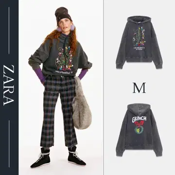 GRINCH 크리스마스 스웨트 셔츠 M 새상품 ZARA