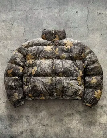 카모플라쥬 다운 자켓