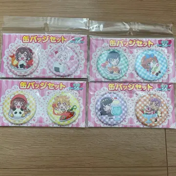 딜리셔스 파티 프리큐어 캔뱃지 세트