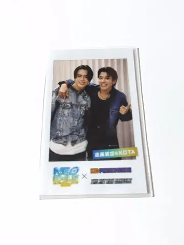 NEO EXILE 엔도 츠바사쿠 KOTA 폴라로이드풍 포토 카드