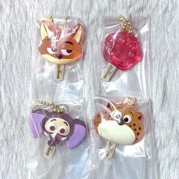 주토피아 아이스캔디 참 4개 세트